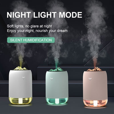 Humidificador USB Portátil con Atomizador - Hidratación Instantánea