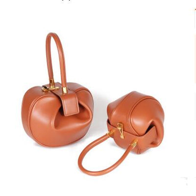 Bolso de Cuero Retro Diseño Francés Nicho - Bolsa Portátil Elegante - Image 10