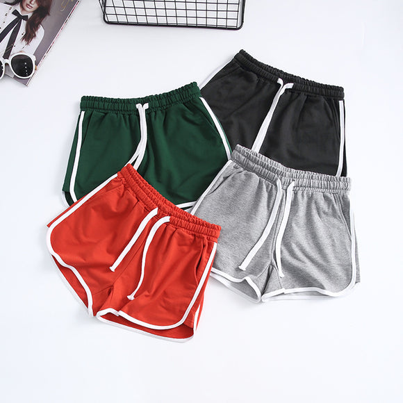 Shorts Deportivos Casuales para Mujer con Cordón Ajustable