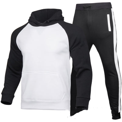 Suéter Deportivo para Hombre con Mangas Raglán y Costuras de Contraste - Image 7