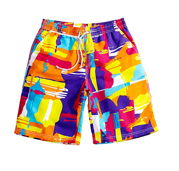 Pantalones Cortos de Playa para Hombre - Estilo Casual con Estampado