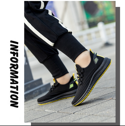 Zapatillas Deportivas Transpirables Tejido Volador para Hombre - Colección Otoño - Image 6