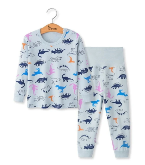 Pijama de Algodón Noah Bebé con Manga Larga - Image 4