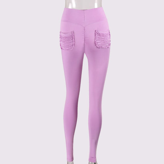Pantalones Yoga Ajustados Transpirables para Deportes - Image 2
