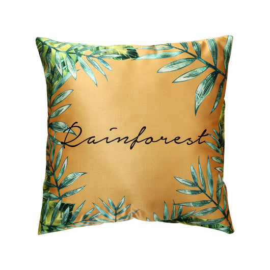 Funda de Cojín con Estampado de Pájaros de Selva Tropical y Hojas Verdes Moderno - Image 16