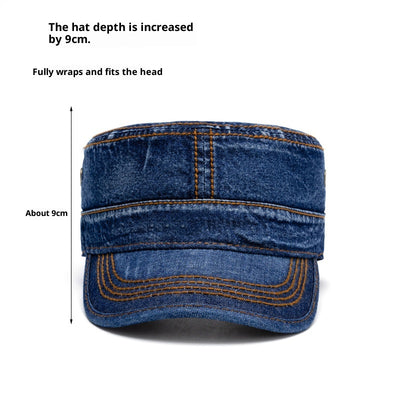 Gorra Plana Ajustable para Cabezas Grandes - Estilo Urbano Premium - Image 4