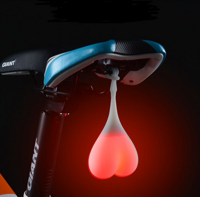 Luz Trasera LED Creativa para Bicicleta