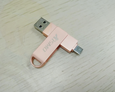 Unidad Flash USB Dual de Metal Compatible con Apple - Image 3