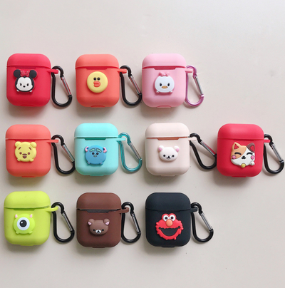 Funda Protectora para AirPods con Diseño Kawaii - Carcasa Silicona Antigoipes Estilo Coreano Japonés - Image 7