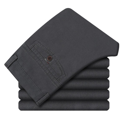 Pantalones Cargo de Algodón Casual para Hombre de Corte Recto - Image 6