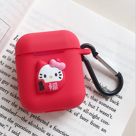 Funda Protectora para AirPods con Diseño Kawaii - Carcasa Silicona Antigoipes Estilo Coreano Japonés - Image 41