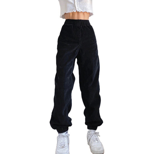 Pantalones Casuales de Cintura Alta para Mujer - Image 5