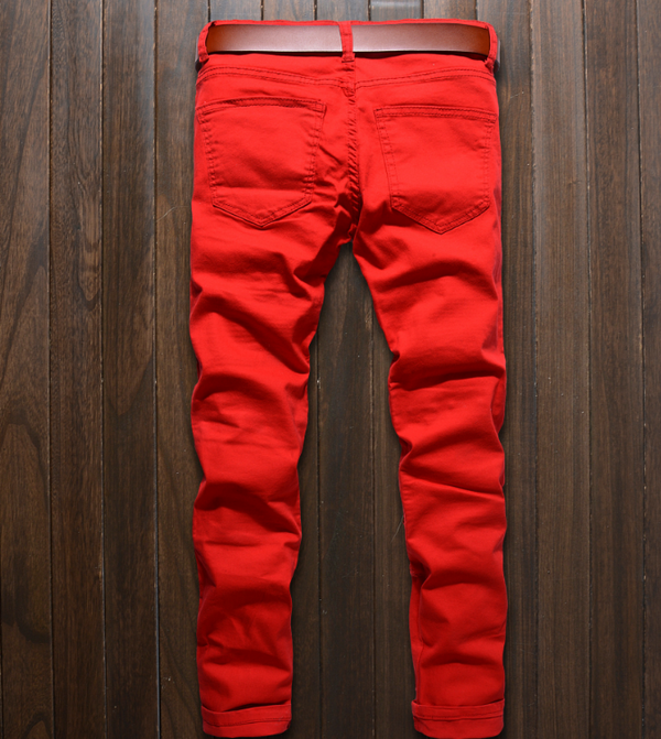 Pantalones Denim Deron Corte Recto