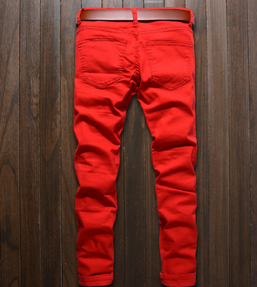 Pantalones Denim Deron Corte Recto - Image 2