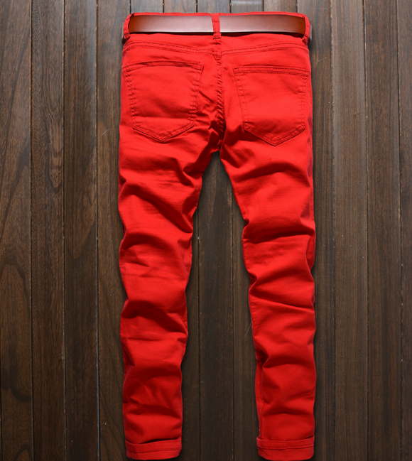 Pantalones Denim Deron Corte Recto
