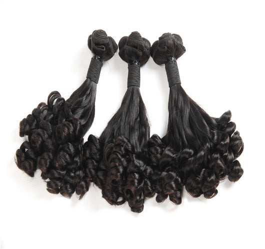 Peluca Trenzada Europea Americana de Cabello Real - Extensiones de Cabello Tejido - Image 5
