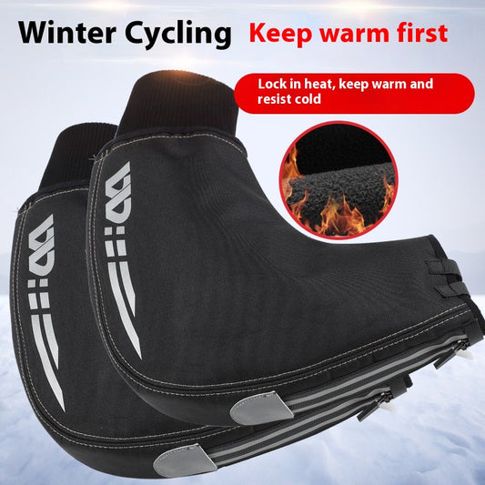 Puños Calentadores para Bicicleta de Montaña en Invierno