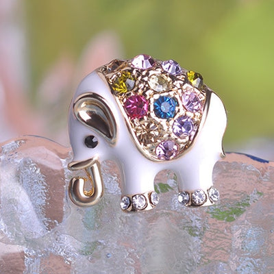 Broche Elefante con Cristales de Colores - Image 5