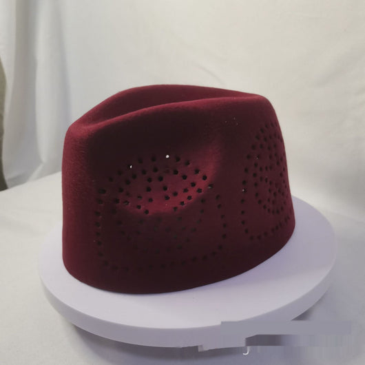 Gorro Étnico Hui de Oración Unisex - Diseño Versátil de Color Sólido - Image 3