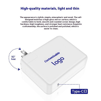 Cargador USB-C 140W con Cable de Datos - Adaptador Rápido Type-C - Image 3