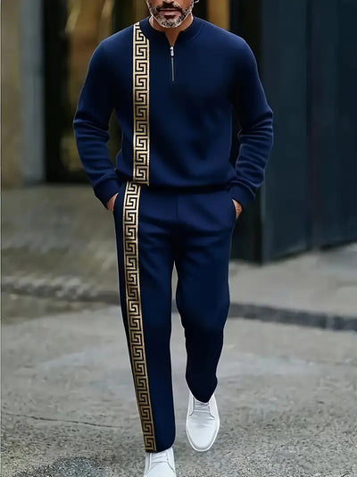 Conjunto Deportivo Casual con Polo Manga Larga y Pantalón - Image 30