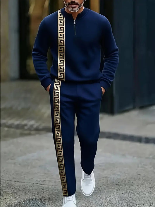 Conjunto Deportivo Casual con Polo Manga Larga y Pantalón - Image 30