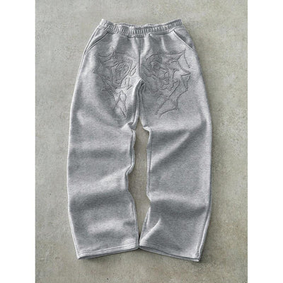 Pantalones Rectos Holgados de Diseño Contemporáneo para Hombre - Image 5