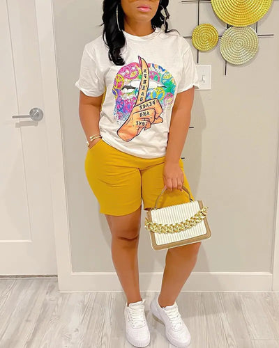 Traje Casual Estampado para Mujer - Diseño Moderno y Versátil - Image 9