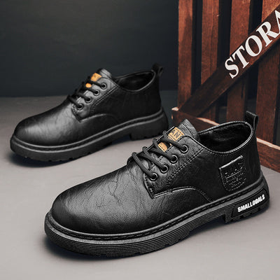 Botas de Cuero para Hombre - Estilo Casual y Trabajo - Image 3