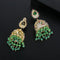 Aretes con Micro Incrustaciones de Circonio Estilo Europeo y Americano