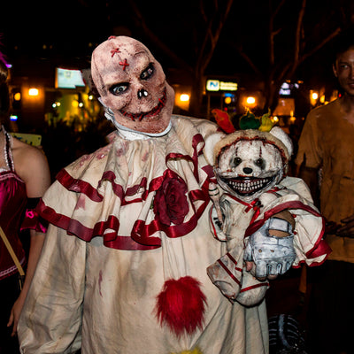 Máscara de Terror Cosplay Halloween con Costuras - Accesorio para Fiestas y Disfraces - Image 6