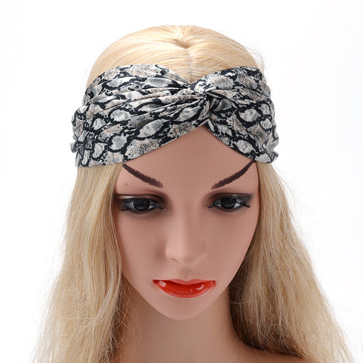 Diadema de Seda Satinada con Cierre Cruzado - Image 4