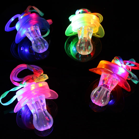 Chupete LED con Silbato