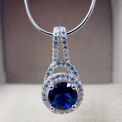 Colgante de Cristal de Zafiro