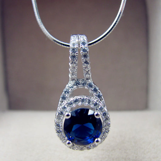 Colgante de Cristal de Zafiro