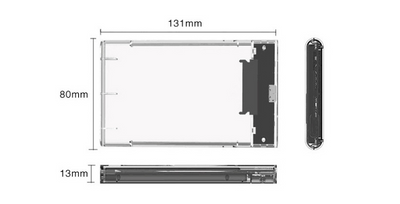 Caja Transparente para Disco Duro - Image 4
