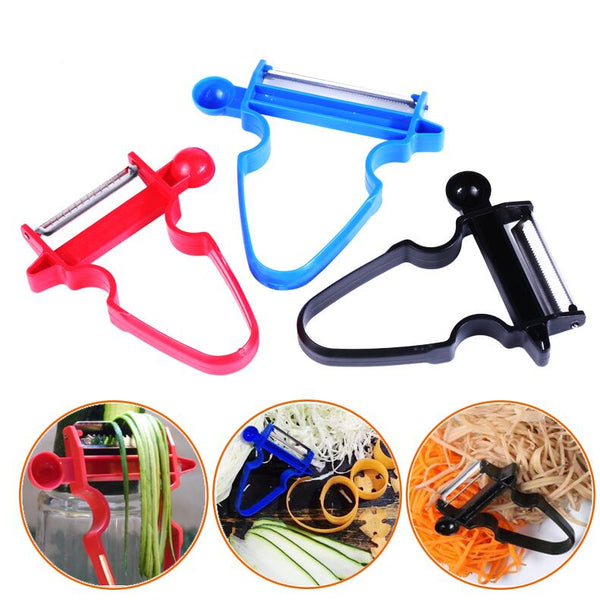 Pelador Multifuncional de Acero Inoxidable para Cocina
