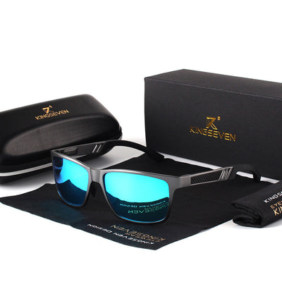 Gafas de Sol Polarizadas para Hombre Aluminio Magnesio - Lentes Rectangulares Antirreflejos - Image 10
