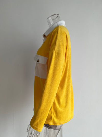 Chaqueta Cardigan Mujer con Contraste de Colores - Image 19