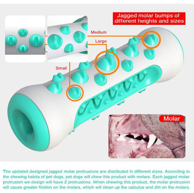 Juguete Masticable Resistente para Perros Grandes - Limpiador de Dientes con Sonido - Image 16
