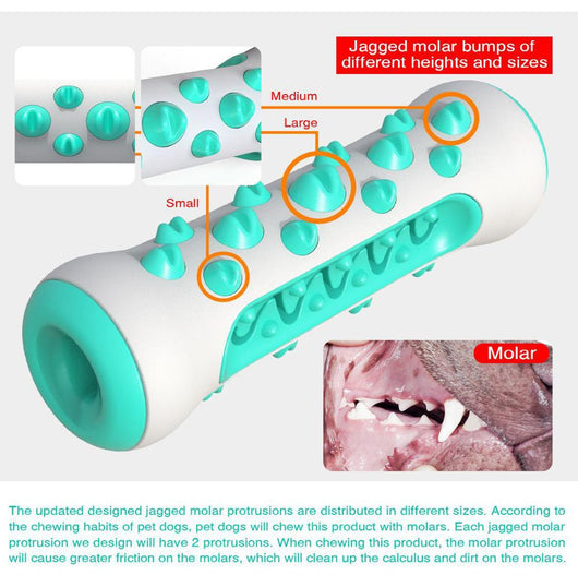 Juguete Masticable Resistente para Perros Grandes - Limpiador de Dientes con Sonido - Image 16
