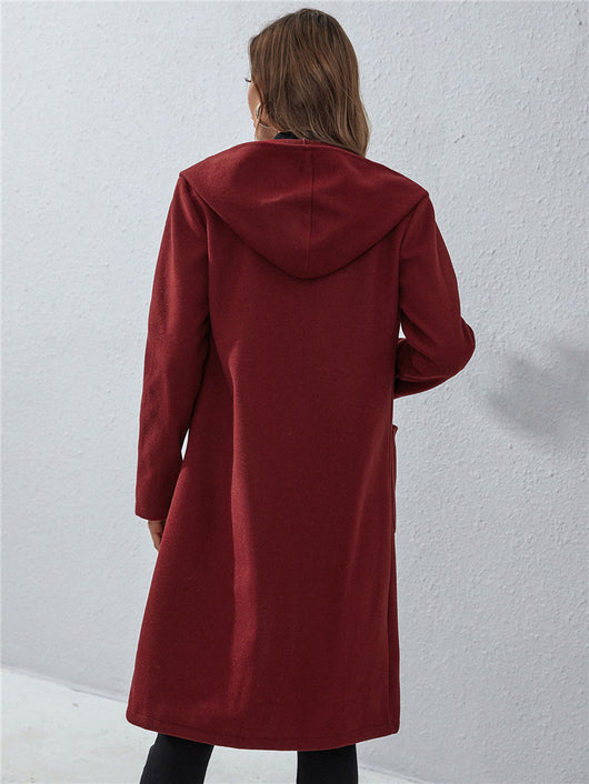Suéter Abrigo Largo Holgado Multiuso para Otoño e Invierno - Image 12