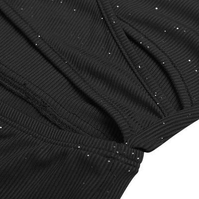 Shorts Deportivos Yoga con Tirante Cruzado para Mujer - Image 12