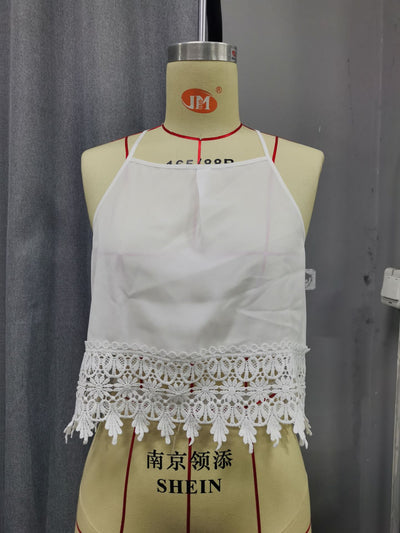 Blusa Corta con Tirantes Ajustables y Abertura en Ombligo para Mujer - Image 28