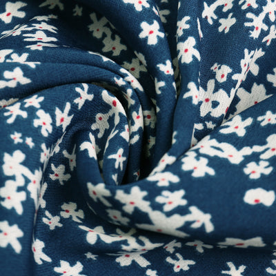 Blusa de Gasa Floral con Cuello en V y Mangas Recortadas para Mujer - Image 17