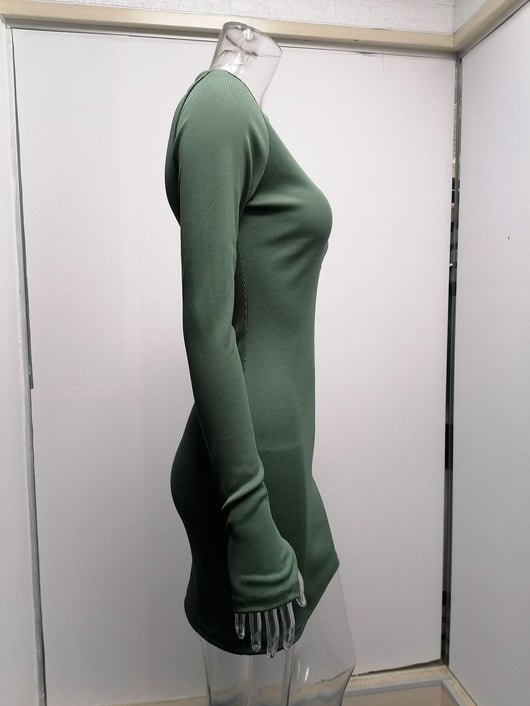 Vestido Urbano para Mujer con Detalles de Cierre y Bolsillos - Image 13