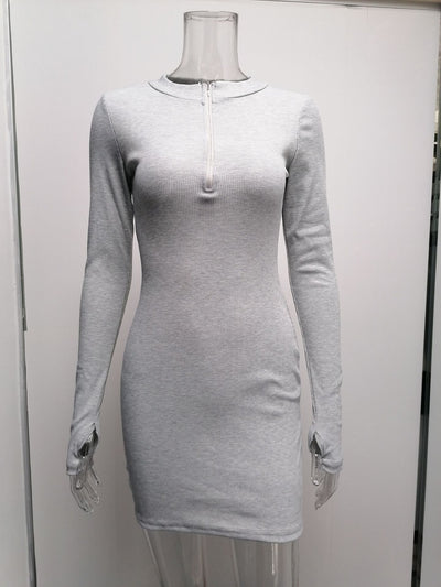 Vestido Urbano para Mujer con Detalles de Cierre y Bolsillos - Image 21