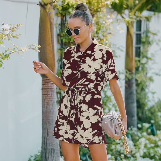 Jumpsuit Estampado para Mujer Estilo Europeo y Americano - Image 14