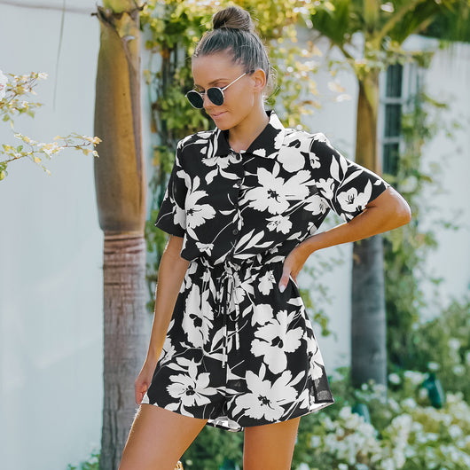 Jumpsuit Estampado para Mujer Estilo Europeo y Americano - Image 16
