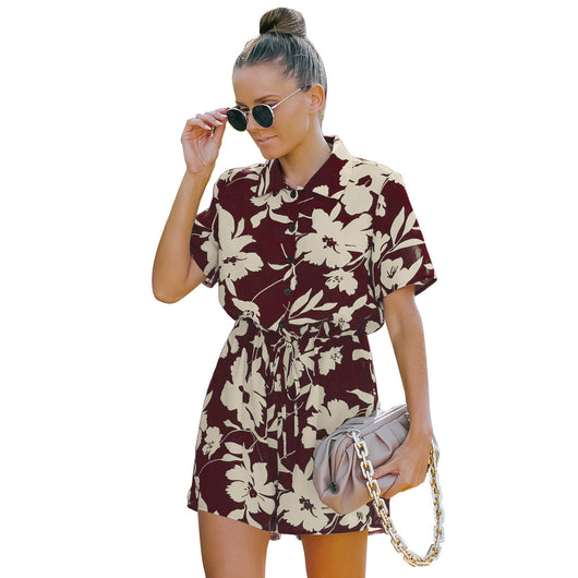 Jumpsuit Estampado para Mujer Estilo Europeo y Americano - Image 25